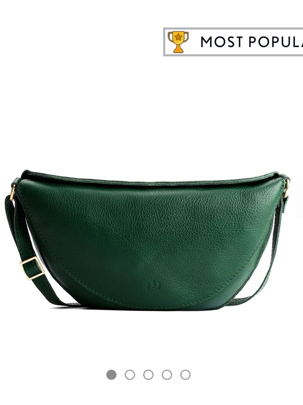 Portland Leather Large Koala Sling Bag- Color Bacalar